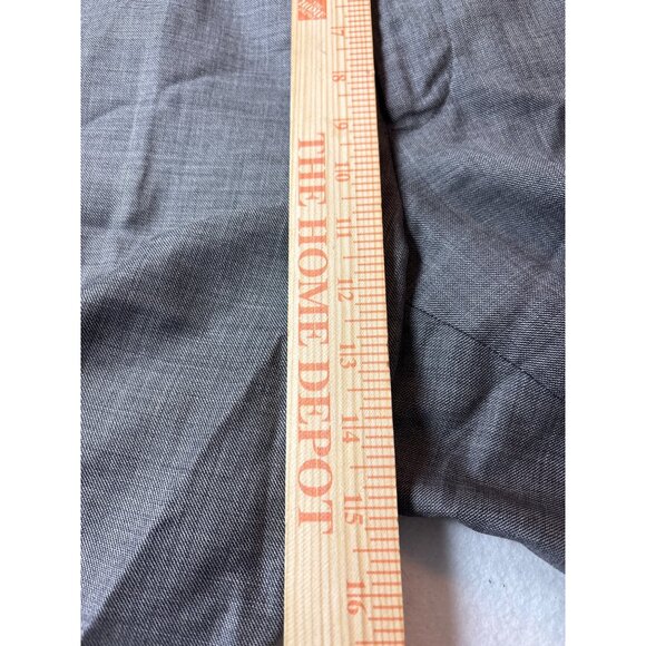 Merona Mens Gray Dress Pants Waist 36x34 (100/ wool) - Picture 6 of 9